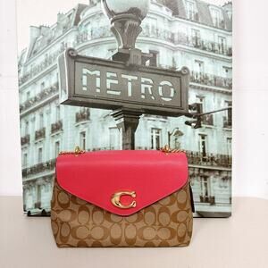 Coach C6784 Tammie Shoulder Bag In Signature Canvas